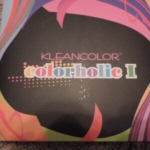 KLEANCOLOR COLORHOLIC I Palette w/ applicator FASHION SCENE Eyeshadow Lips Huge